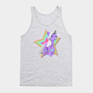 Beautiful Purple Unicorn Tank Top